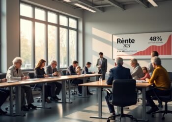 زوجان ألمانيان متقاعدان يراجِعان وثائق حزمة التقاعد 2025 تثبيت المعاشات 48% وتكاليف 120 مليار