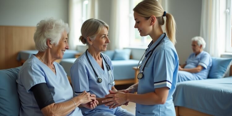 نظرة سريعة على أزمة ممرضات مهنية ألمانيا: أسباب النقص، تأثيره على رعاية المسنين، وآليات الاعتراف بالشهادات الأجنبية حتى عام 2049