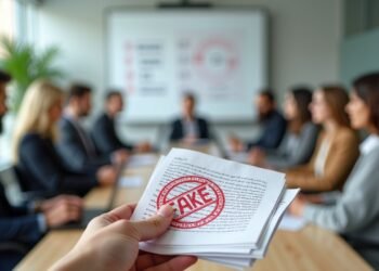 علماء يتفحصون أوراق بحثية مزيفة في مختبر حديث ضمن جهود إعلان ستوكهولم لاستعادة مصداقية البحث العلمي