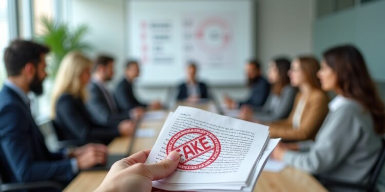 علماء يتفحصون أوراق بحثية مزيفة في مختبر حديث ضمن جهود إعلان ستوكهولم لاستعادة مصداقية البحث العلمي