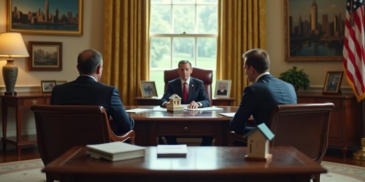 لقاء ترامب وممدني في المكتب البيضاوي بالبيت الأبيض لمناقشة أزمة الإسكان وخفض تكلفة المعيشة وفتح فصل جديد في التعاون السياسي