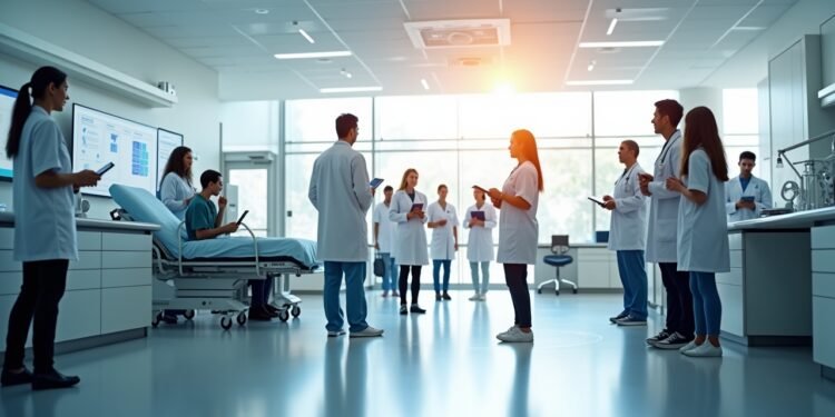 هل تطمح للعمل في ألمانيا؟ اكتشف وظائف قطاع الصحة والطب في ألمانيا 2025 وأبرز فرص الهندسة والتقنية والتعليم والسياحة مع نصائح التقديم وشروط التأشيرة.