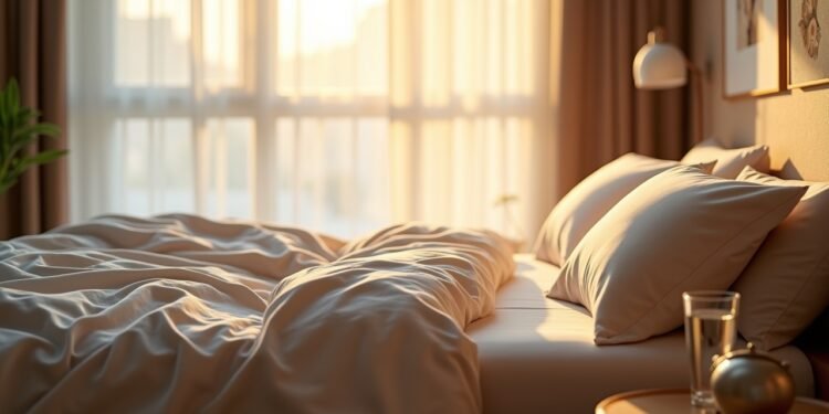 رجل وامرأة في علاقة حميمة وأجواء طبيعية تبرز مدة الجماع وأهمية تحسين الأداء الجنسي