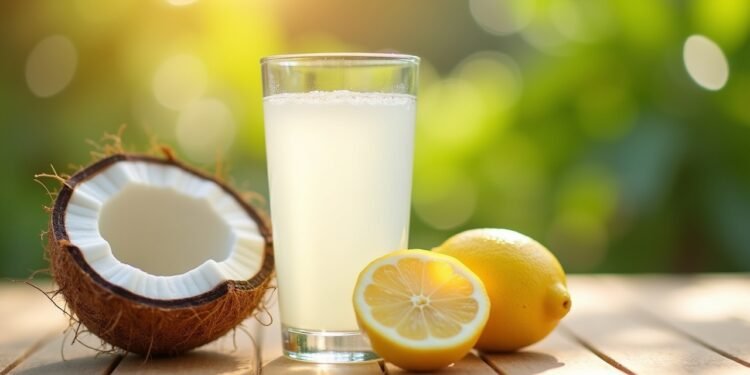 ماء جوز الهند والليمون مشروب طبيعي قد يُساهم بشكل غير مباشر في تحسين الصحة الجنسية والطاقة ولكنه ليس منشطًا جنسيًا مباشرًا وفقًا للأبحاث.
