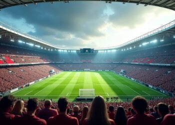 ملعب فريتز والتر مكتظ بالجماهير خلال مباراة كايزرسلوترن ضد هانوفر 96