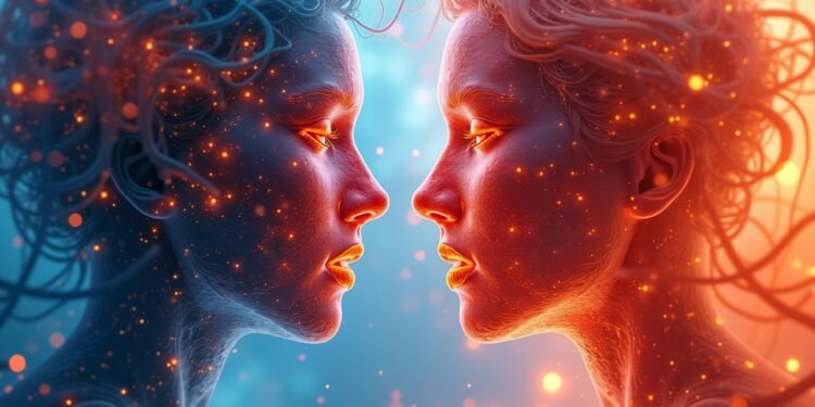 خريطة توضح الفروق الجنسية في الجاذبية الجنسية