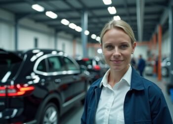 صورة لتدريب مهني في معمل فولكس فاجن