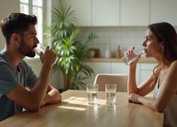 ثروة وبساطة: مجموعة من الأشخاص الأغنياء يفضلون شرب الماء البسيط بدلاً من الكماليات