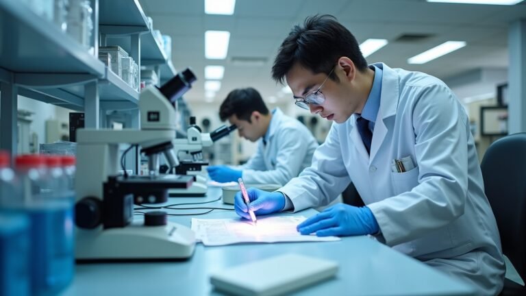 مختبر أبحاث حديث في كوريا الجنوبية يدرس أورام الدماغ