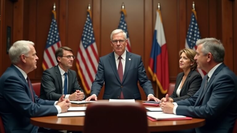 Press conference about trade threats and policies between Canada and the US