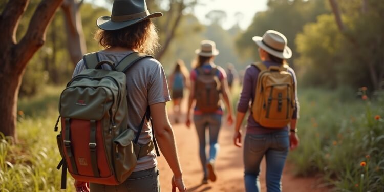 مسافرون يستكشفون الثقافات المتنوعة في أستراليا