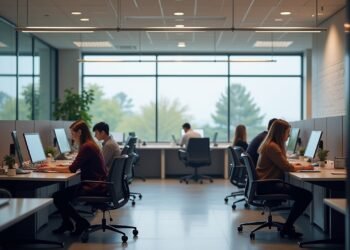 مكتب دائرة الإيرادات في ماساتشوستس حيث يقوم مواطنون بالوصول إلى خدمات الضرائب الإلكترونية