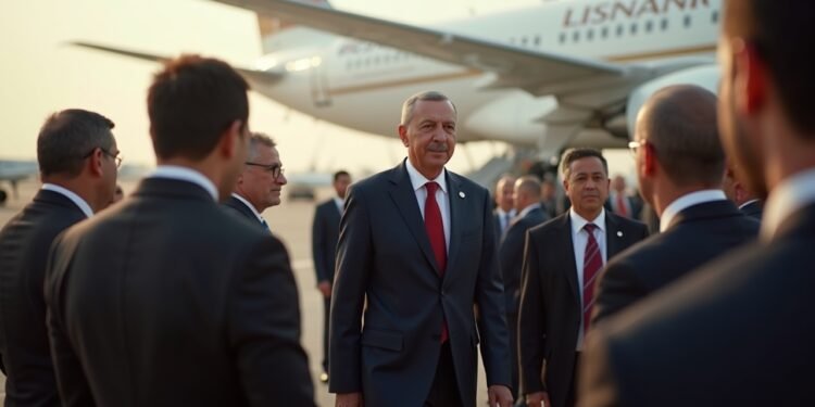 لقاء أردوغان السيسي في مطار القاهرة