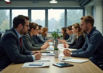 مشهد واقعي لمكان عمل يعكس تنوع العمال في ألمانيا