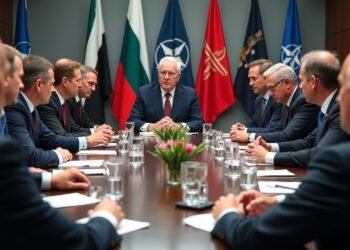 مؤتمر قمة الناتو مع قادة عسكريين في مناقشات حول السياسات الدفاعية