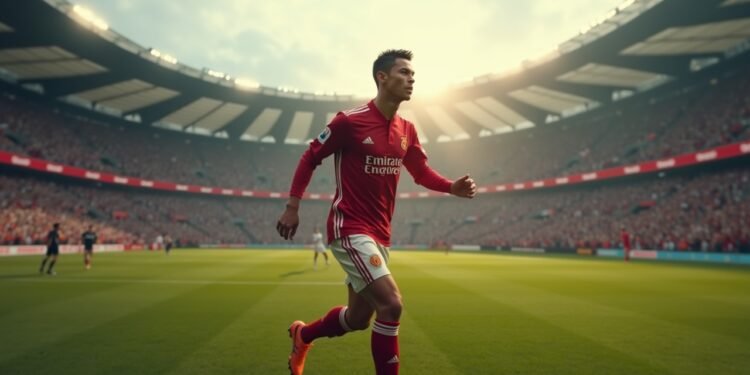 صورة لكريستيانو رونالدو يعود إلى الملعب بعد حل مشكلاته المالية مع نادي النصر