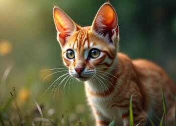 لقطة لقطة نادرة تظهر ملامح فريدة في بيئة طبيعية