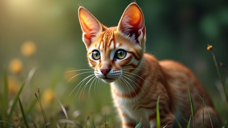 لقطة لقطة نادرة تظهر ملامح فريدة في بيئة طبيعية