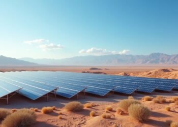 محطة طاقة شمسية حديثة في غارة جبيلات بتندوف