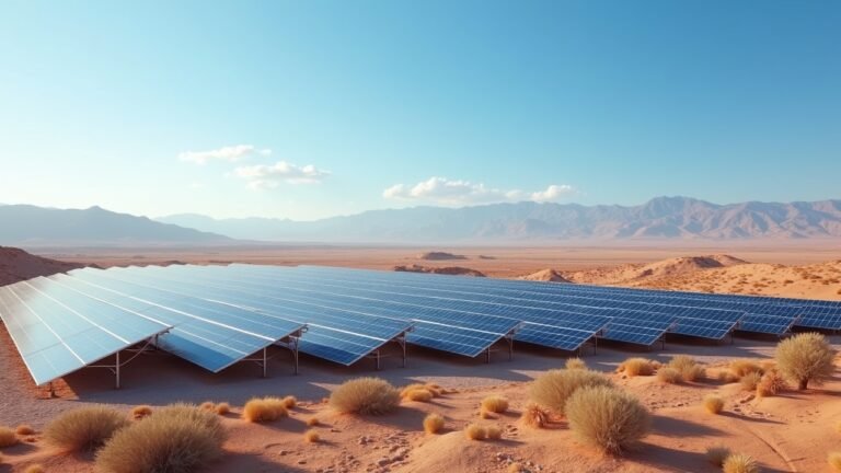 محطة طاقة شمسية حديثة في غارة جبيلات بتندوف