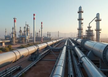 منشآت الغاز الطبيعي والبتروكيماويات في الجزائر