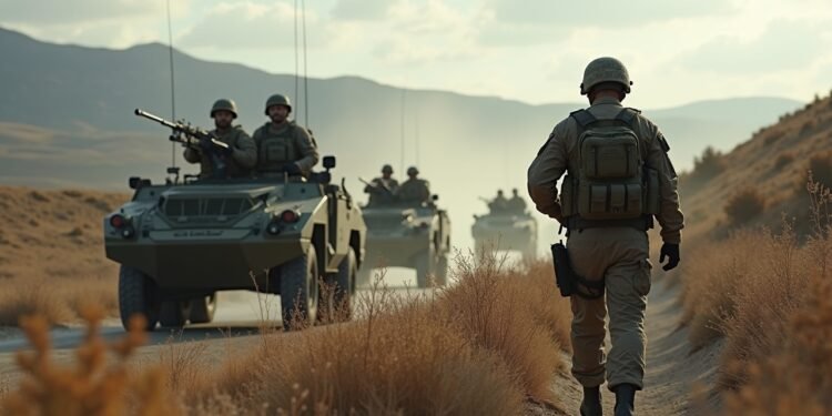 Military exercises near NATO's eastern borders showcasing military activities