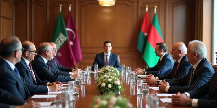 قادة السعودية وقطر والأردن في اجتماع دبلوماسي