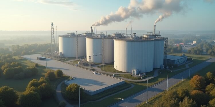 مخازن الغاز في ألمانيا تعاني من انخفاض في المخزون