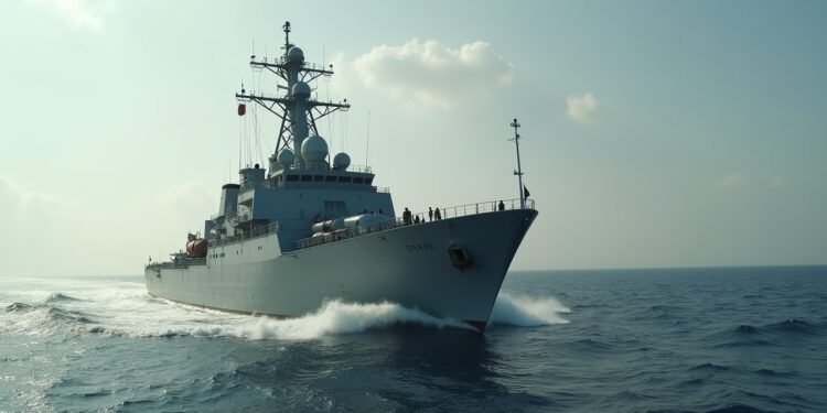 دوريات بحرية في مضيق هرمز في ظل توترات جيوسياسية