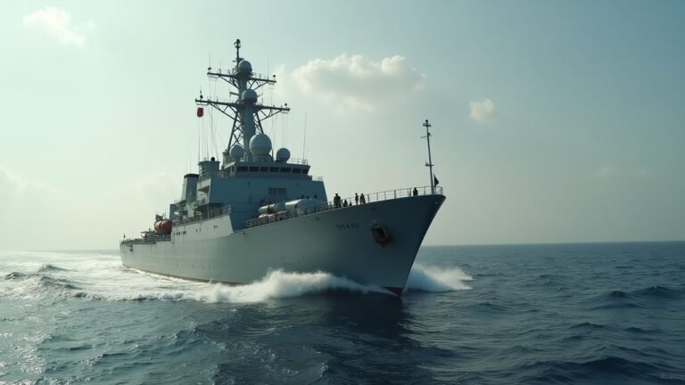 دوريات بحرية في مضيق هرمز في ظل توترات جيوسياسية