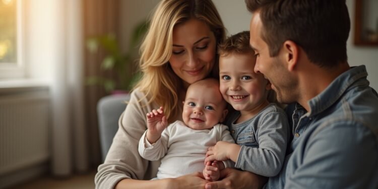 Family engaging in the adoption process in Germany.